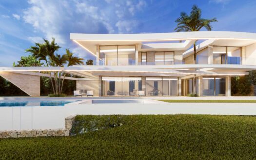 Luxe villa met moderne architectuur in Javea