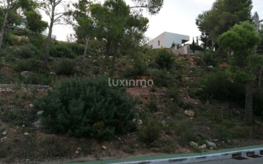 Bouwgrond in Altea Hills met open uitzicht