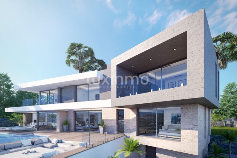 Te koop een complex van twee luxe villa's in Sierra de Altea