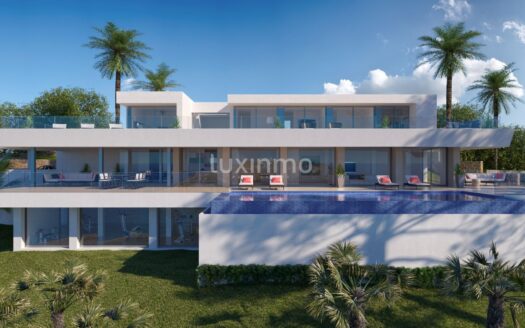 Moderne villa met zeezicht tussen Jávea en Moraira