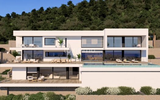 Villa met maximaal comfort en ruimte in de Cumbres del Sol in Benitachell