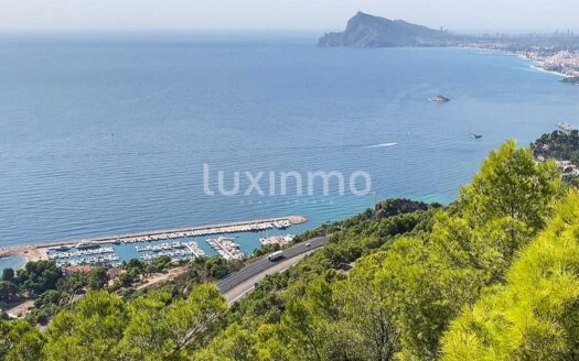 Mooi perceel met panoramisch uitzicht te koop in Altea Hills