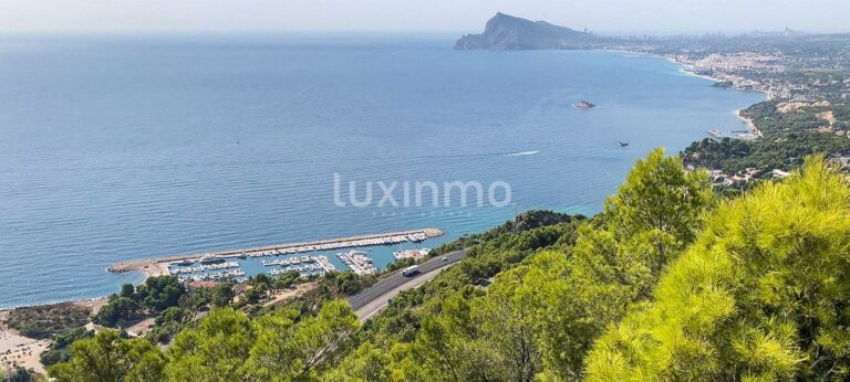 Mooi perceel met panoramisch uitzicht te koop in Altea Hills