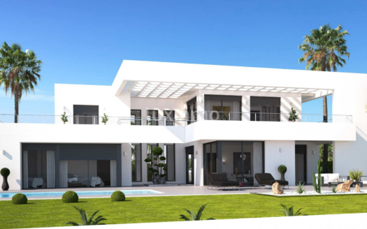 Moderne villa in Denia op een groot perceel