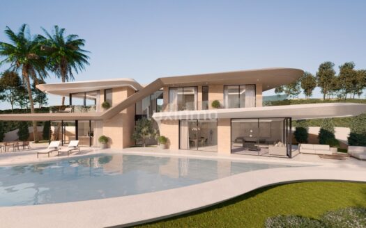 Stijlvolle villa met moderne lijnen in Javea