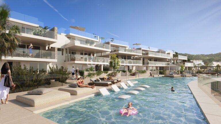 Moderne duplex te koop in Arenal Den Castell en Menorca