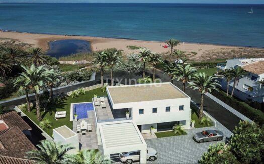 Villa in project aan het strand