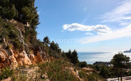 Uniek perceel met panoramisch uitzicht op de baai en de bergen in Altea Hills