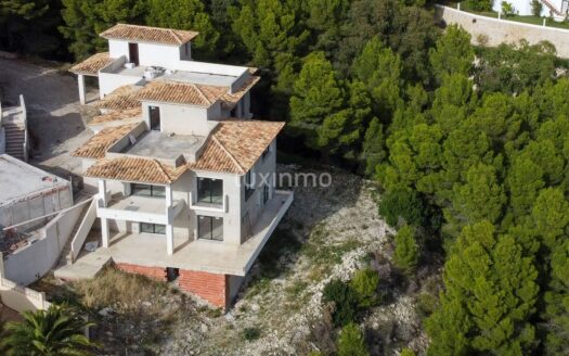 Halfvrijstaande woning in Altea la Vella met prachtig uitzicht op zee