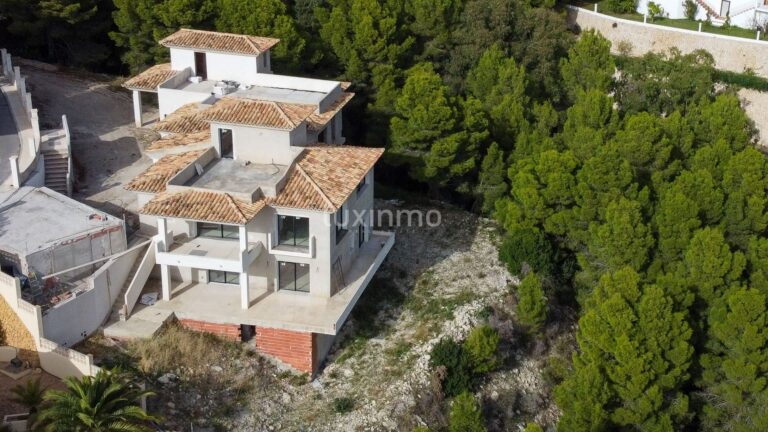 Halfvrijstaande woning in Altea la Vella met prachtig uitzicht op zee