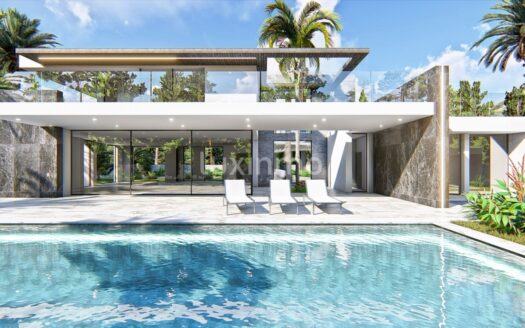 Luxe villa in moderne stijl te koop in Monte Olimpo Jávea