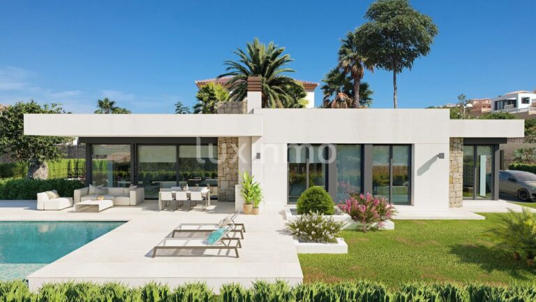 Moderne nieuwbouw villa te koop in Calpe