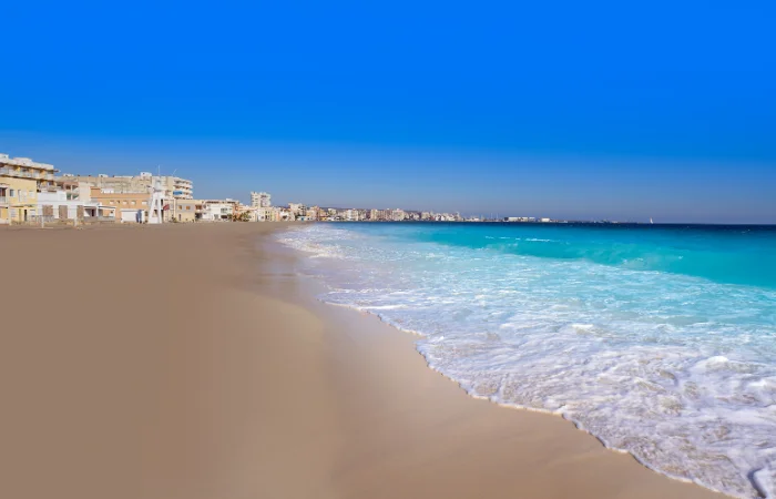 strand santa pola