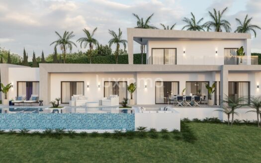 Prachtige moderne vrijstaande villa met uitzicht op zee in Javea