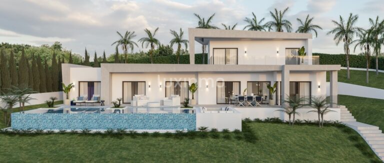 Prachtige moderne vrijstaande villa met uitzicht op zee in Javea