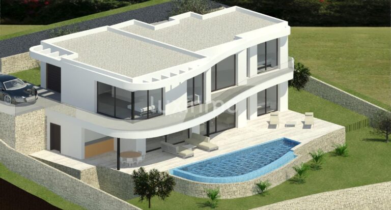 Luxe moderne villa met prachtig uitzicht in Moraira