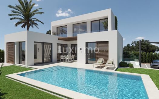 Prachtige moderne villa in Alfáz Del Pí met privézwembad en luxe voorzieningen