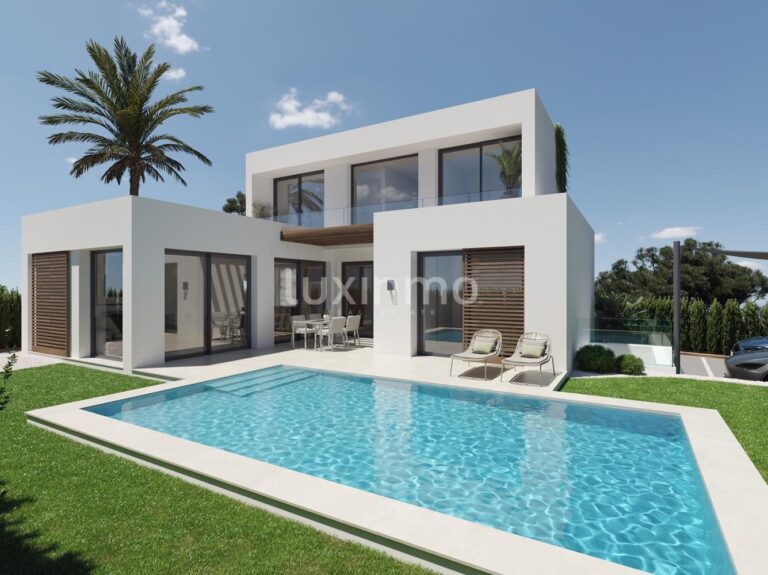 Prachtige moderne villa in Alfáz Del Pí met privézwembad en luxe voorzieningen