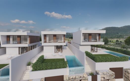 Moderne luxe villa in Finestrat met privézwembad en prachtig uitzicht