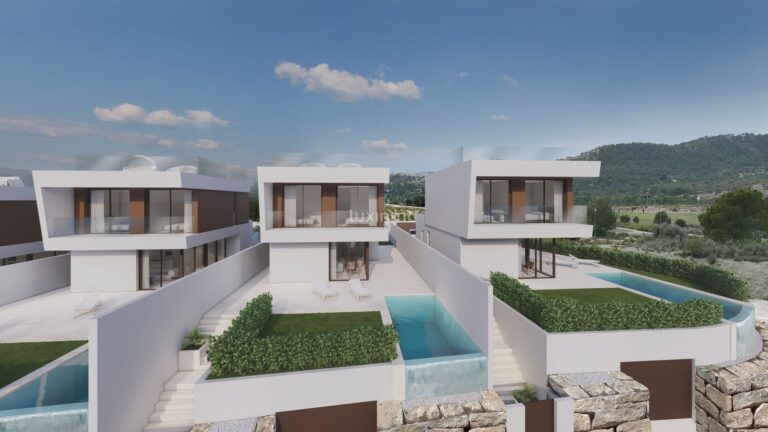 Moderne luxe villa in Finestrat met privézwembad en prachtig uitzicht