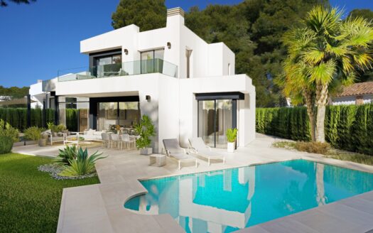 Luxe vrijstaand huis met prachtig uitzicht op zee in La Fustera