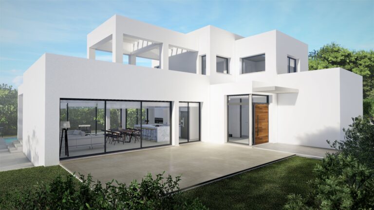 Moderne villa met zeezicht te koop in Javea