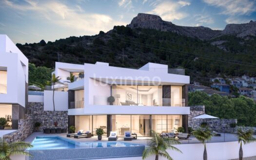 Moderne luxe villa met panoramisch uitzicht in Calpe