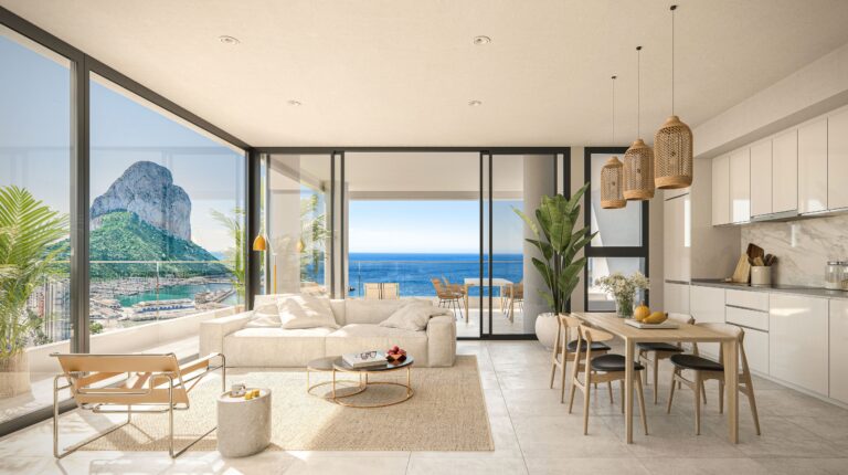 Prachtige nieuwe appartementen te koop in Calpe