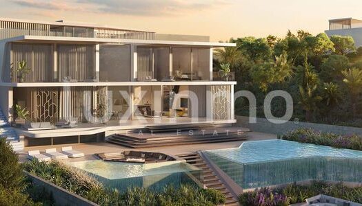 Exclusief wooncomplex met uitzicht op zee naast de golfbaan in Benahavis