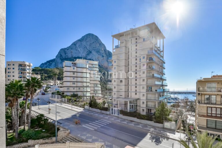 Charmant appartement met 3 slaapkamers en uitzicht op zee in Calpe