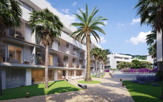 Nieuwbouw appartement in wooncomplex in Javea