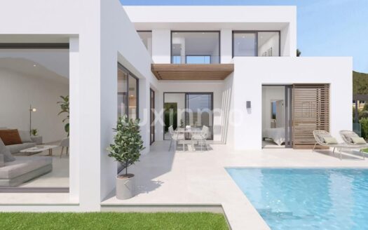 Prachtige moderne villa in Alfáz Del Pí met privézwembad en luxe voorzieningen