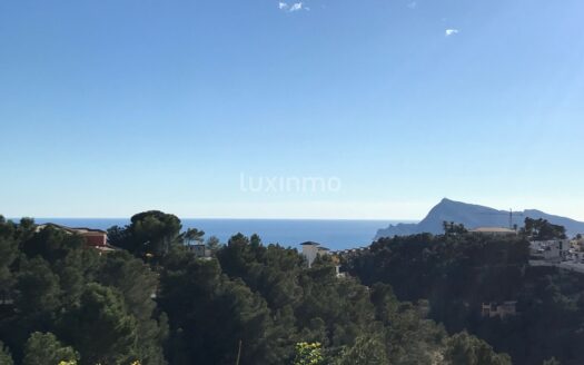 Kavel kopen met uitzicht op zee in Altea Hills