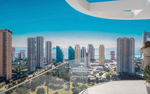 Uitstekende appartementen met uitzicht op zee te koop in Benidorm