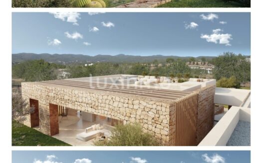 Perceel te koop met project gepresenteerd in Sant Rafel de Sa Creu