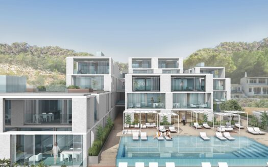 Laatste eenheden over in nieuw gebouwd luxueus complex in Cala Vadella