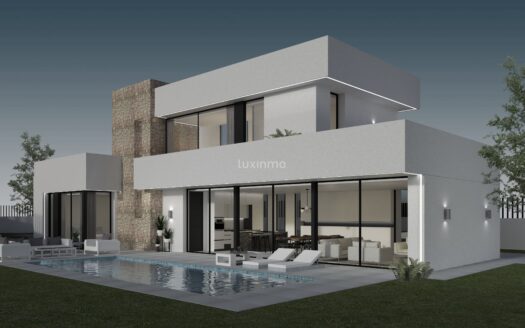 Moderne luxe villa te koop dichtbij het centrum en het strand van Moraira