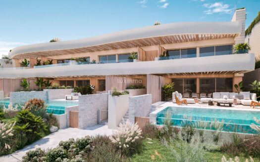 Appartement met privézwembad en uitzicht op zee in Marbella