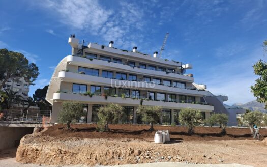 Spectaculair penthouse met uitzicht op zee in Albir