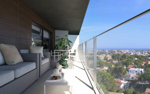 Nieuwe appartementen in Campoamor met uitzicht op zee