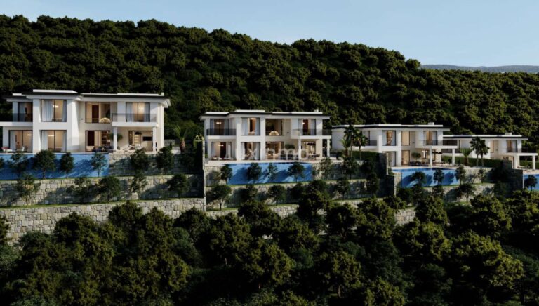 Luxe moderne villa met uitzicht op zee