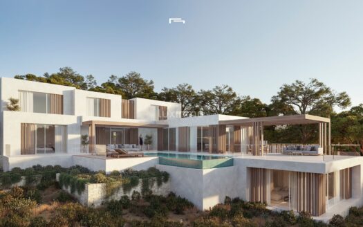 Luxe 5-slaapkamer vrijstaand huis met uitzicht op zee Moraira
