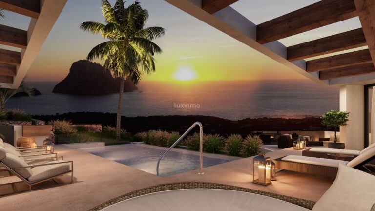 Luxe villa's met uitzicht op zee en Es Vedra