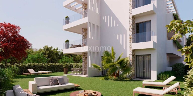 Appartementen aan het strand in Ibiza