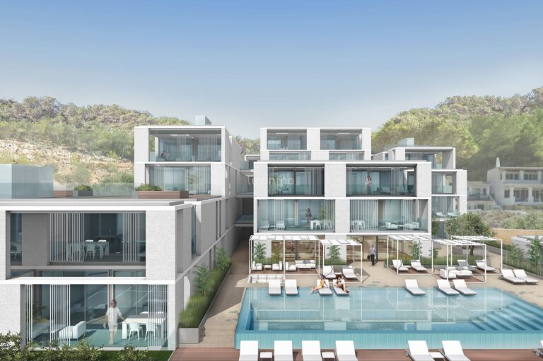 Laatste eenheden over in nieuw gebouwd luxueus complex in Cala Vadella