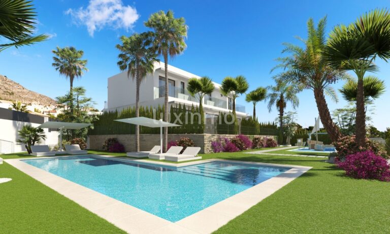Boutique wooncomplex van geschakelde villa's in de buurt van Benidorm