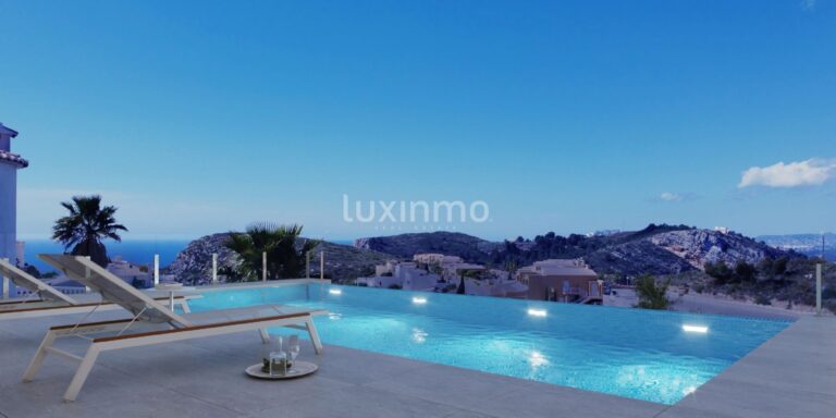 Moderne villa met uitzicht op zee in Cumbre del Sol