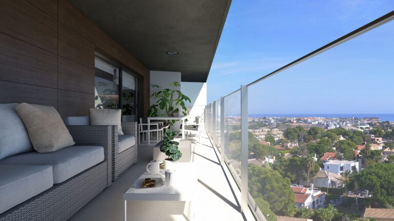 Nieuwe appartementen in Campoamor met uitzicht op zee