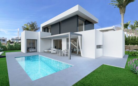 Prachtige nieuwbouw villa's met uitzicht op zee in Sierra Cortina