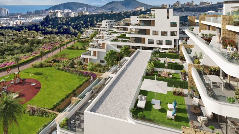 Fantastische appartementen met uitzicht op zee te koop in Finestrat